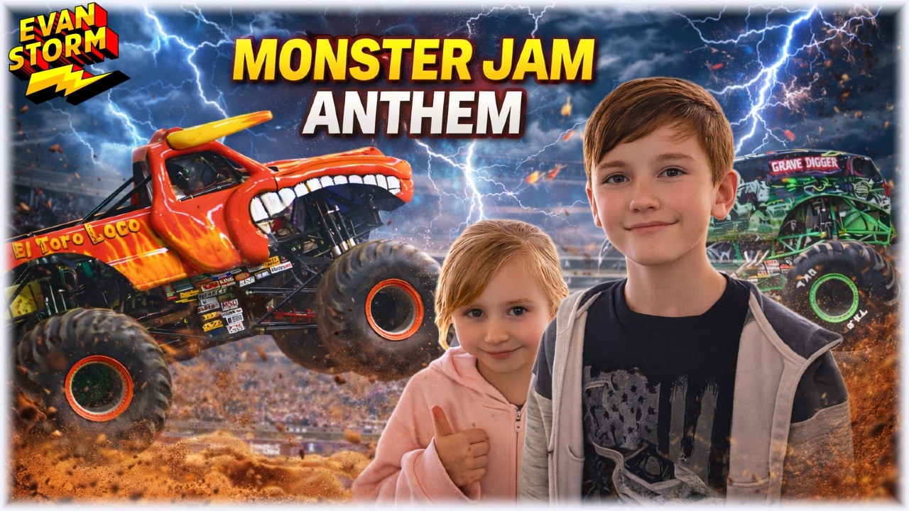 Monster Jam Live Anthem | Фан-видео | Эван Сторм