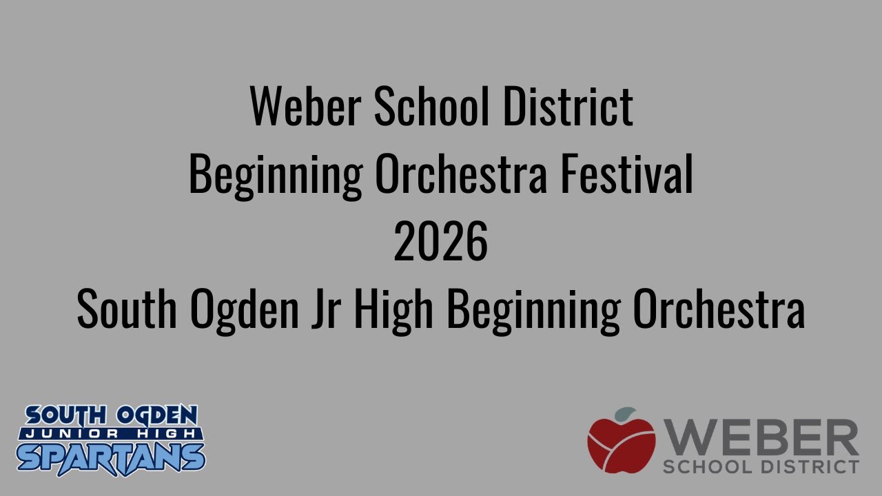 South Ogden Jr High Beginning Orchestra (2026)