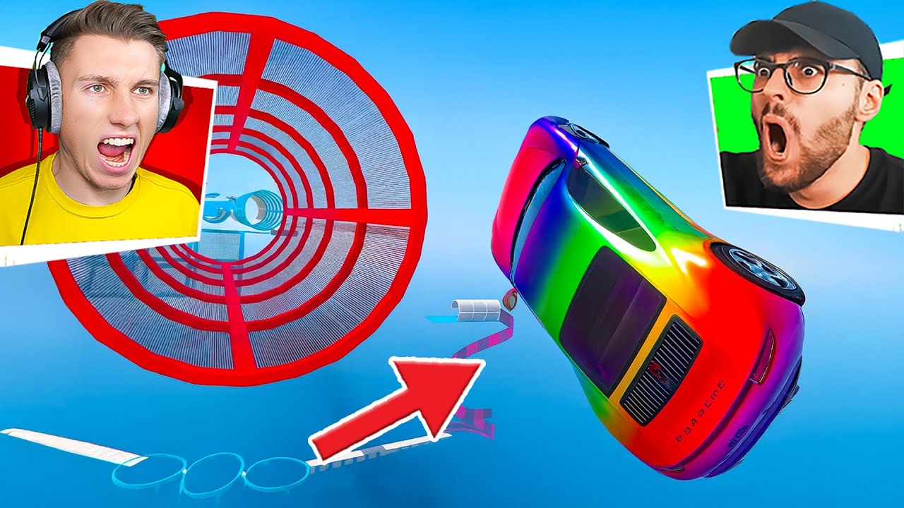 6 YOUTUBER & 1 MEGARAMPE in GTA 5