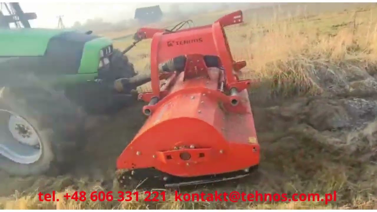 TEHNOS model MU w pracy, bijaki 1,4kg na rotorze o średnicy 219mm, masz pytania tel. 606 331 221