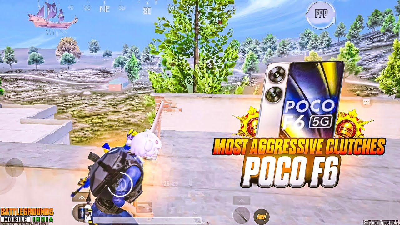 MOST AGGRESSIVE CLUTCHES IN PUBG BGMI💥 POCO F6 SMOOTH+90FPS PUBG / BGMI TEST 2026 ⚡