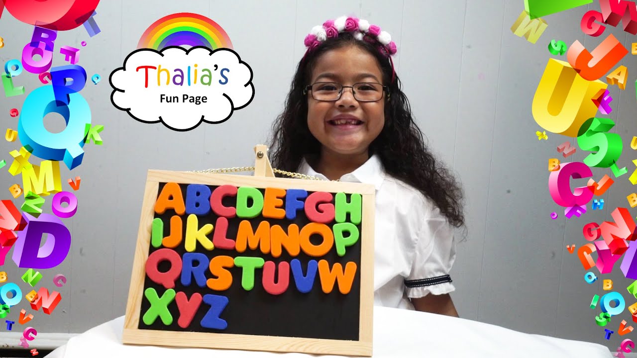 ABC Song, Pretend Play Learning Alphabet Nursery Rhyme Song