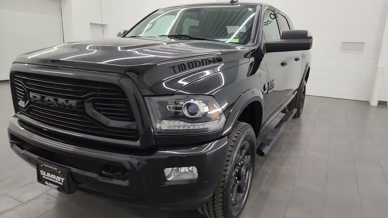 2018 RAM 2500 LARAMIE MEGACAB MEGA-CAB MEGA CAB 4K WALKAROUND 14356Z