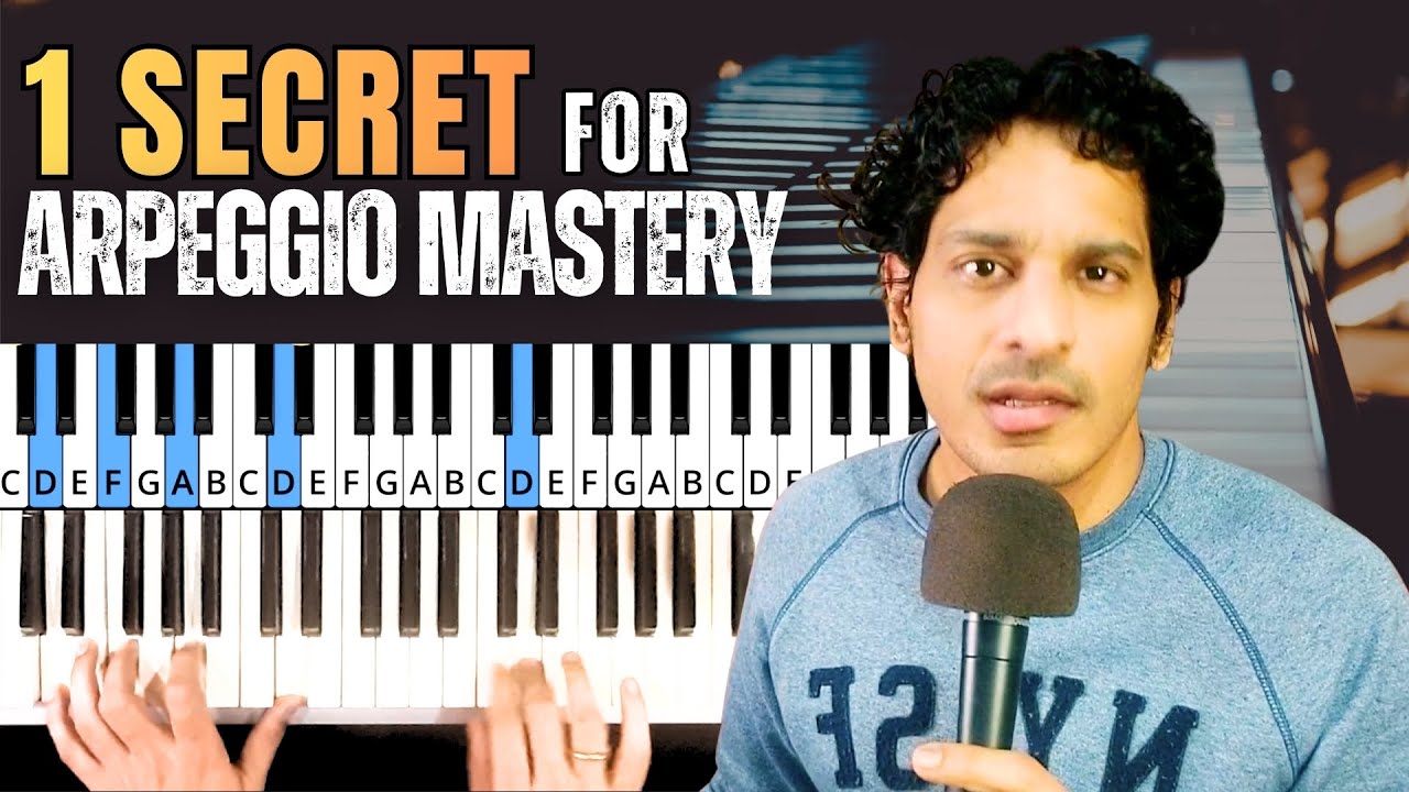 The ONE Left Hand Arpeggio Trick for ALL Time Signatures! | Piano Lesson in Hindi