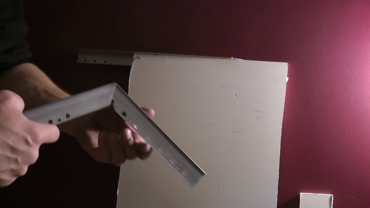 Drywall Outside Metal Corner Bead Installation