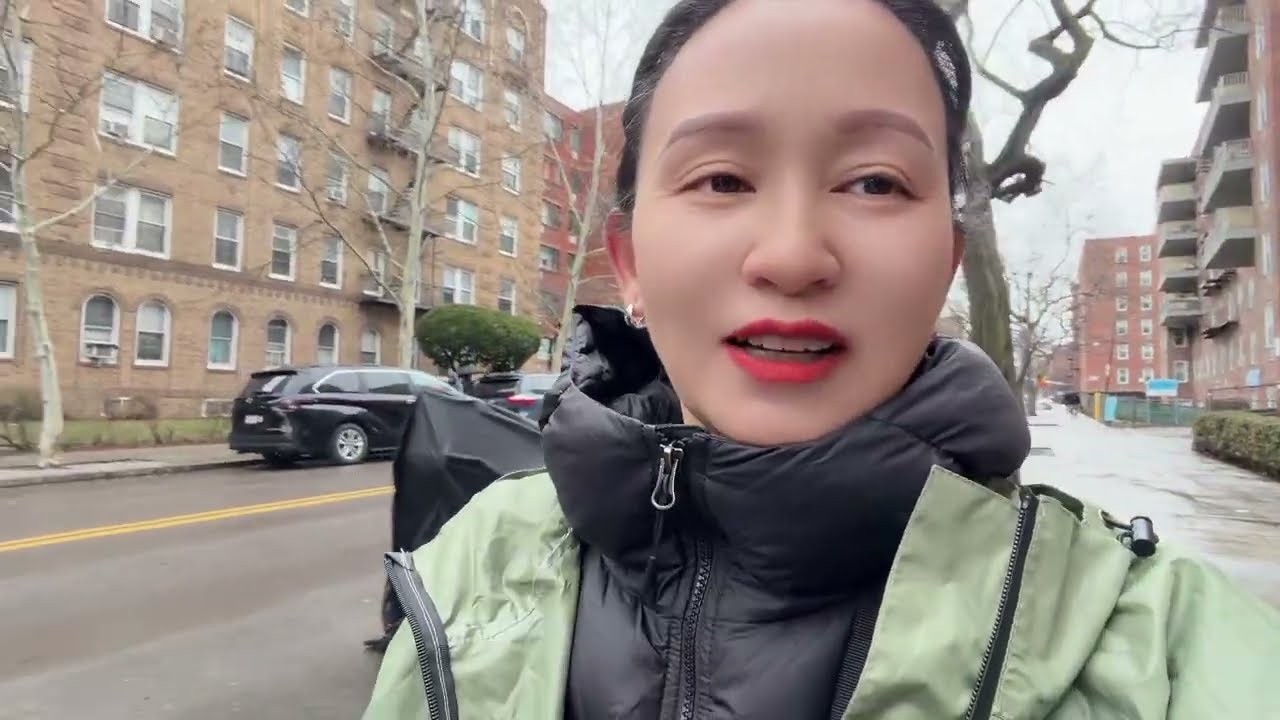 突然降温🔥华人首都真实拍摄🔥难以置信🔥纽约法拉盛🔥