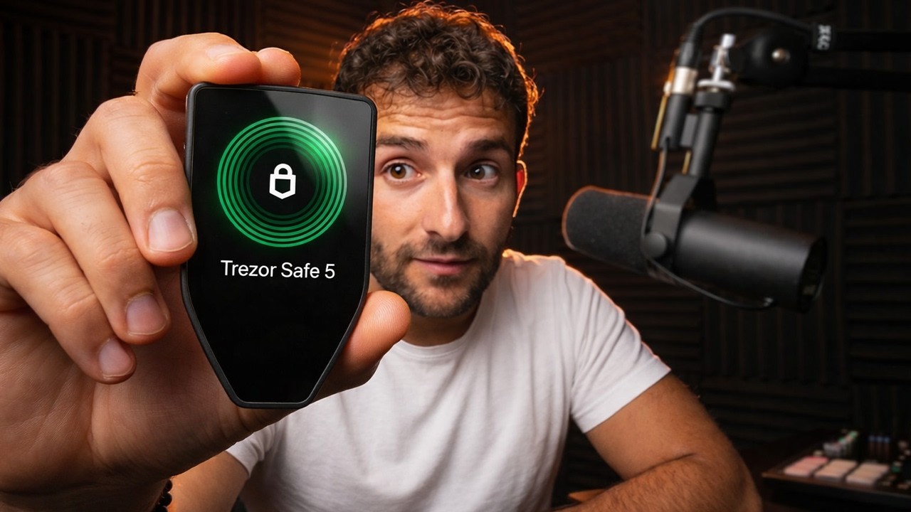 Распаковка и настройка сейфа Trezor Safe 5 | Полное руководство для начинающих (2026)