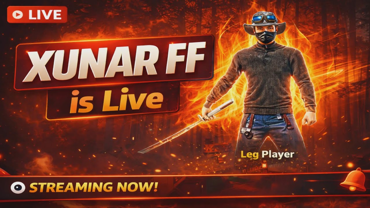🔴LIVE🔴FREEFIRE GAMPLAY DISABILITY PLAYER 🦵#freefirelive#legplayer#xunarff