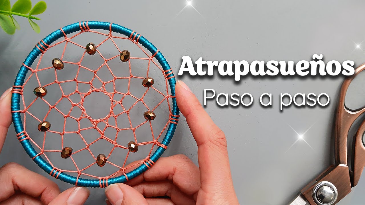 Atrapasueños paso a paso ✨ Fácil y rápido 🌙 DIY Dreamcatcher Tutorial