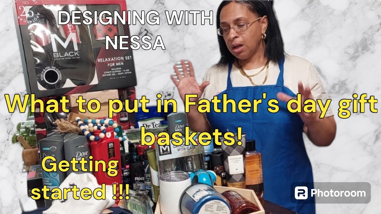 What to put in Father's Day gift baskets ! Let's get it started !
