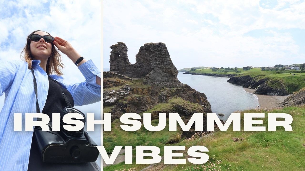 Living in Ireland || a summer day trip away from Dublin, exploring Wicklow, cafes&landmarks