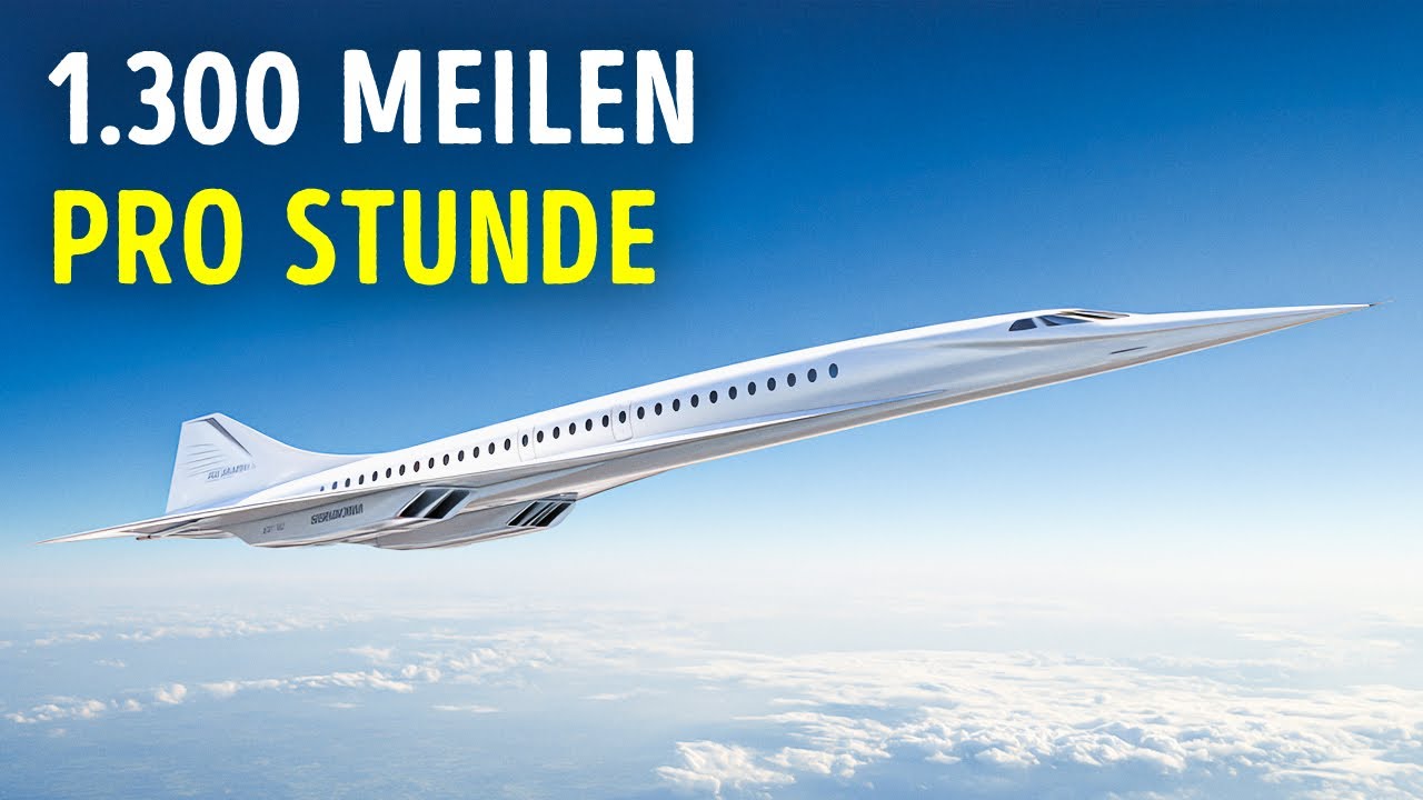 Ingenieure bauten ein Überschallflugzeug - jetzt für Passagierflüge