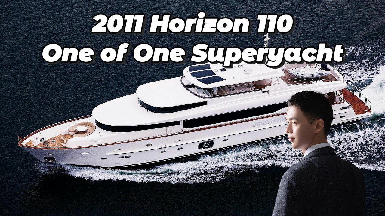 $4.7M 2011 Horizon 110 in China 400+ Engine Hours