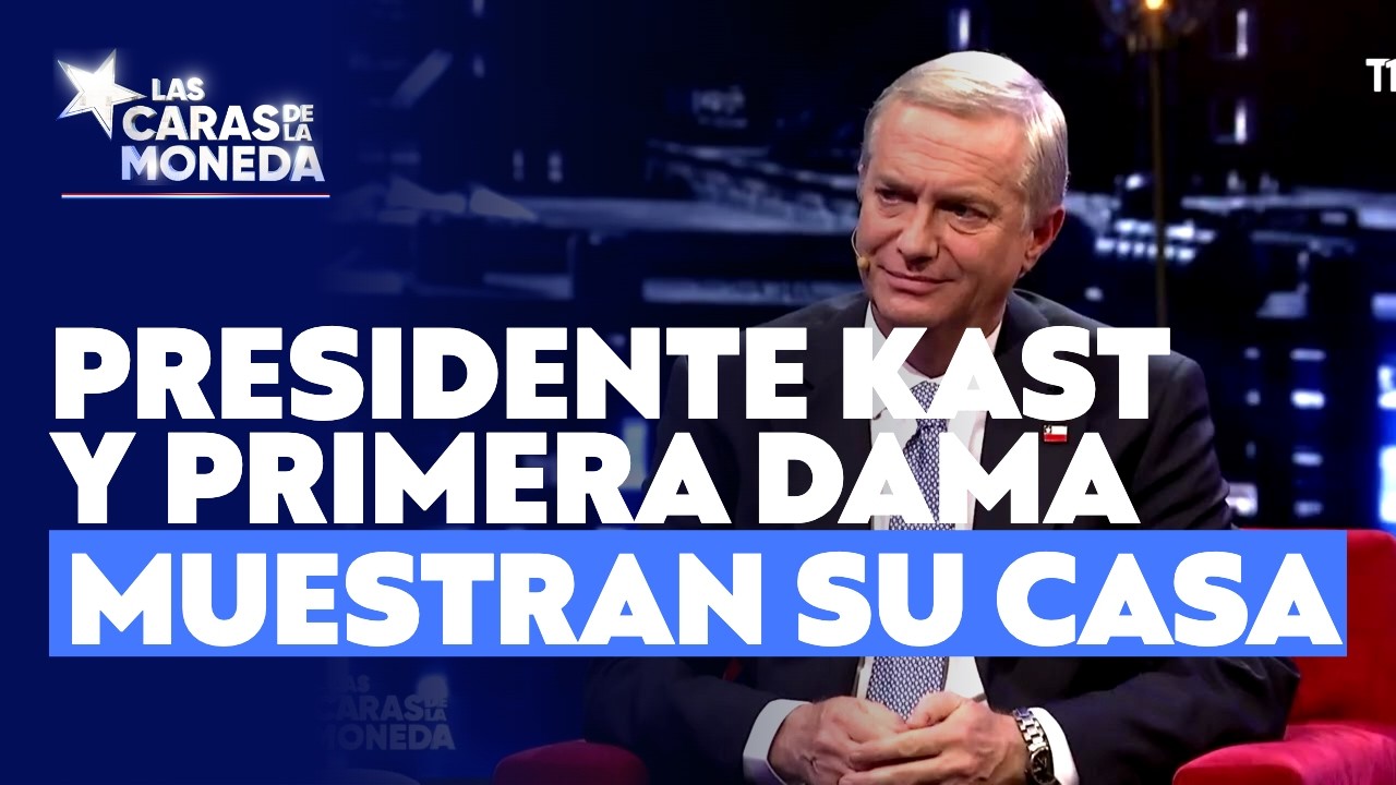 Presidente Kast y Primera Dama muestran su casa l Las Caras de la Moneda