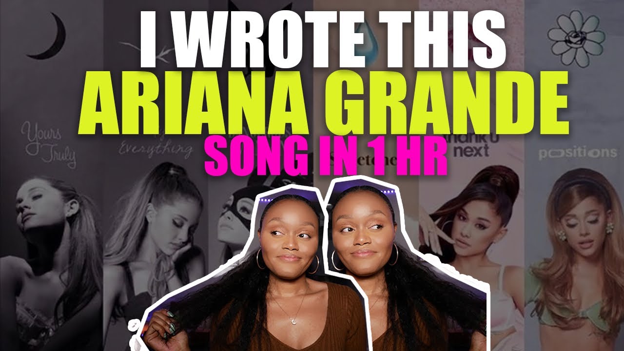 THE SECRET to WRITING A SONG like ARIANA GRANDE 🤯