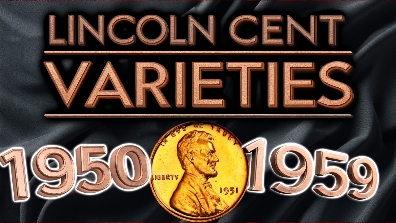 All Lincoln Cent Varieties Worth Money From 1950 to 1959
