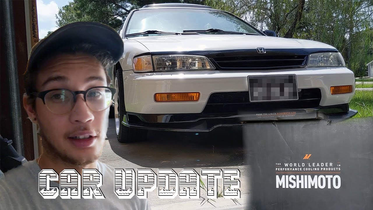 New Plate + Mishimoto Rad for my 1994 Honda Accord Ex
