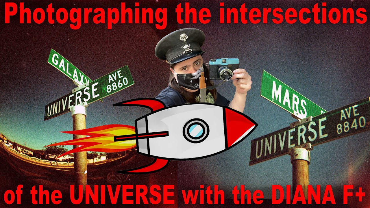 Photographing the intersections of the UNIVERSE with the Lomography Diana F+