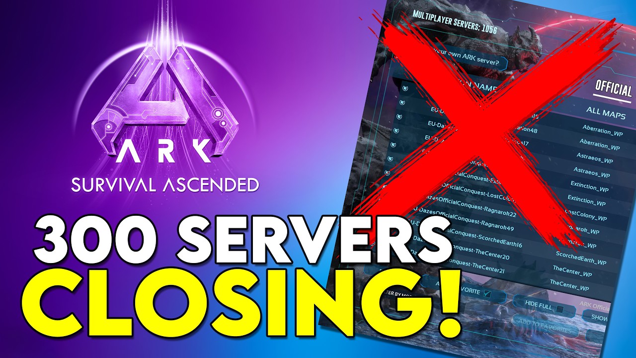 ARK Closing Down ~10% of Official Network