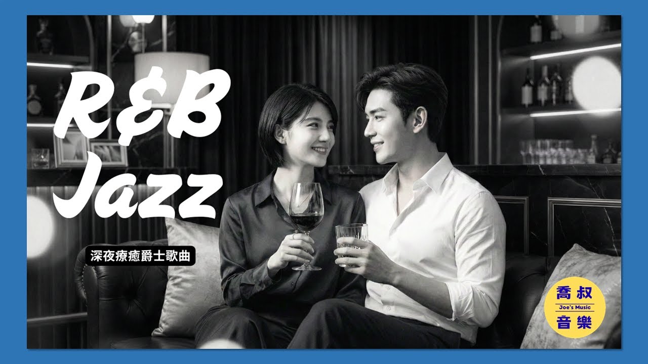 【深夜療癒歌單】R&B 爵士歌曲 🍷 關於生活、壓力與自我和解 ( 適合 下班通勤 / 深夜獨處 / 週末小酌 / 閱讀時光 / 書寫日記 )