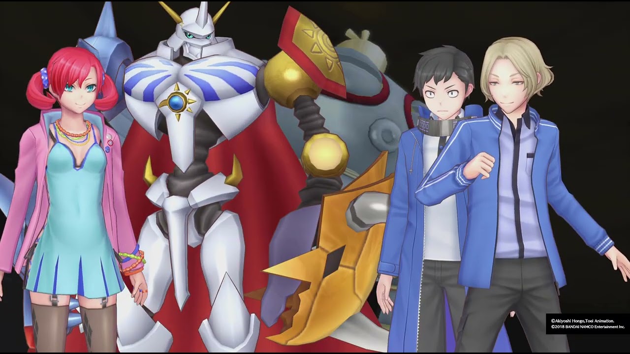 Digimon Story: Cyber Sleuth - Hacker's Memory Vs Omnimon Boss fight