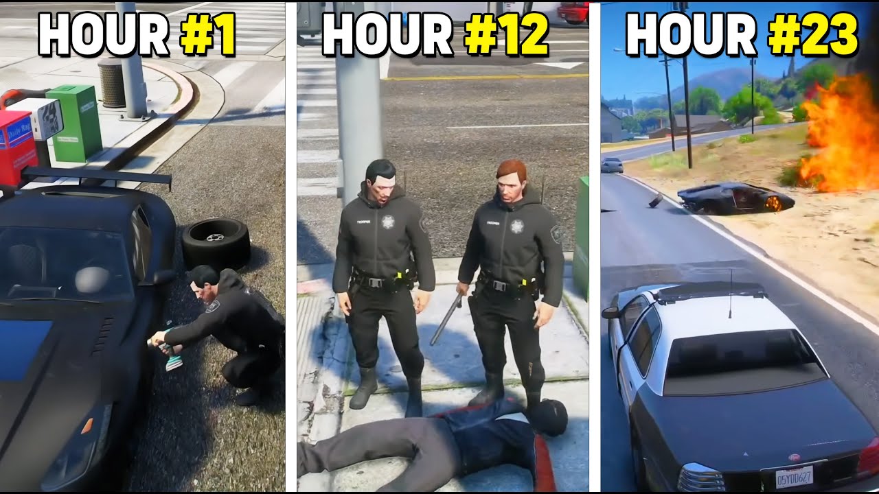 Becoming a Corrupt Cop with Treyten in GTA 5 RP