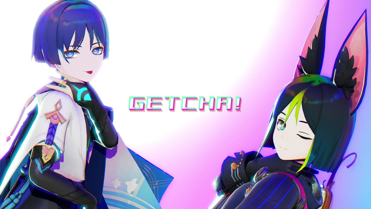 【原神MMD】GETCHA!【放浪者/ティナリ（Wanderer/Tighnari）】