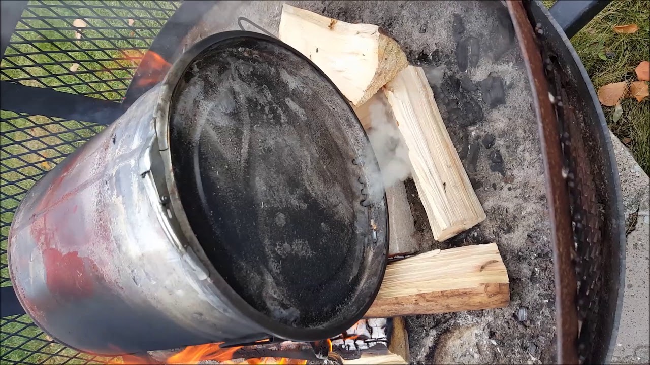 mangal kömürü - basit üretim