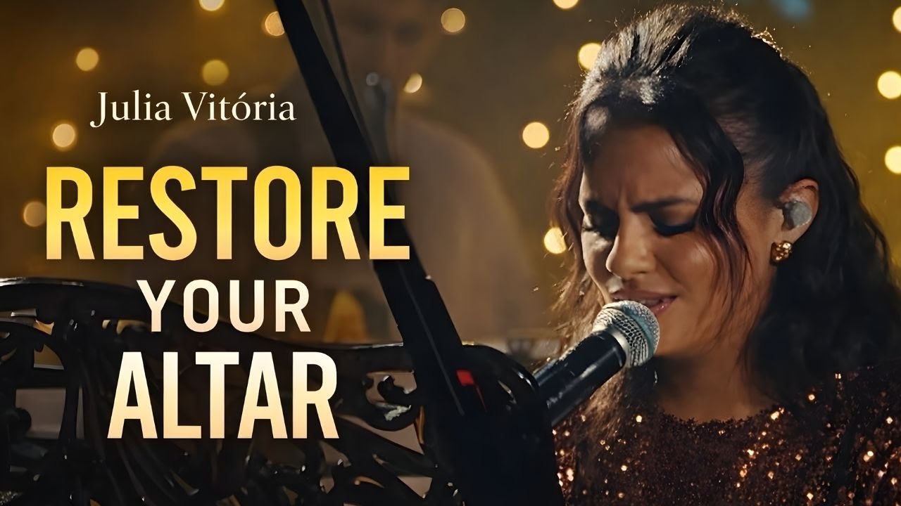 Julia Vitoria   Restore Your Altarơ covo -  | Louvores Gospel Profundos Para Chorar e Orar