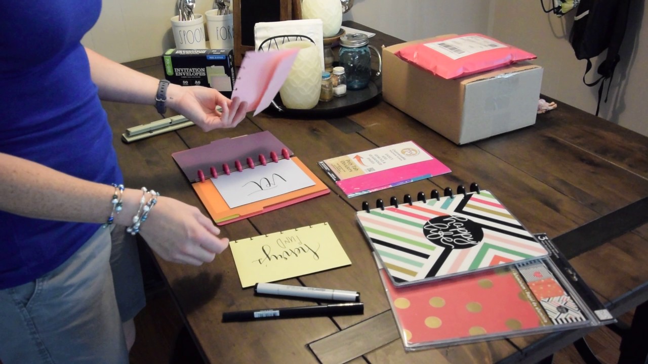 DIY Disc bound Envelope System