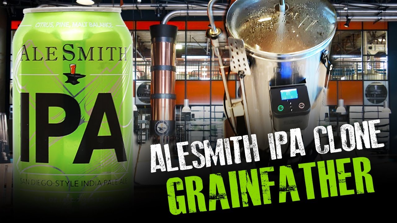 AleSmith IPA Grainfather Clone
