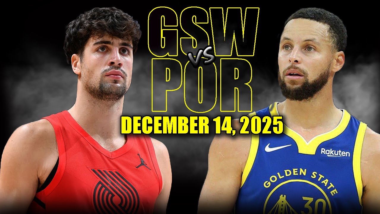 Golden State Warriors vs Portland Trail Blazers Full Game Highlights &ndash; December 14 2025 | NBA Season