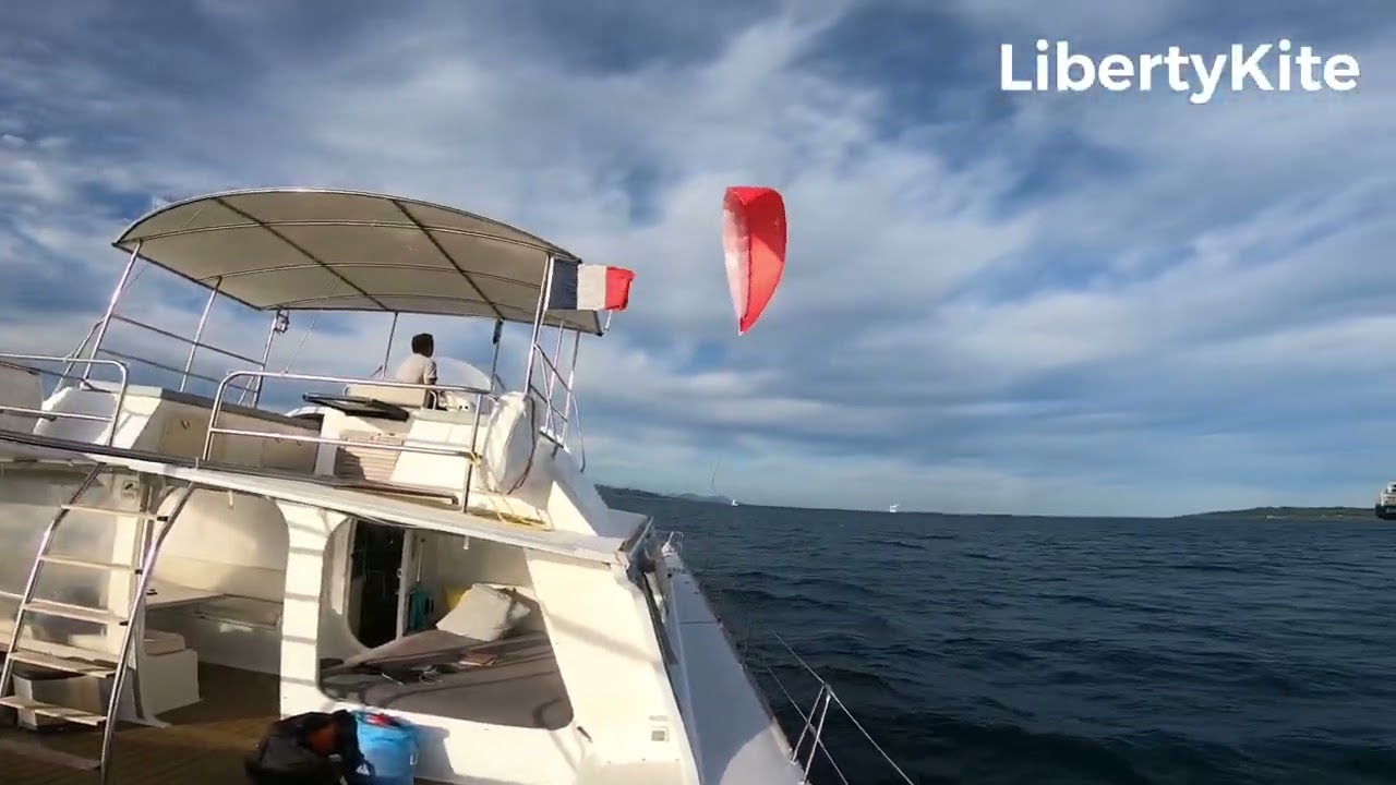 Libertykite&reg; 20m&sup2; /Tivicat/Catamaran &agrave; moteur