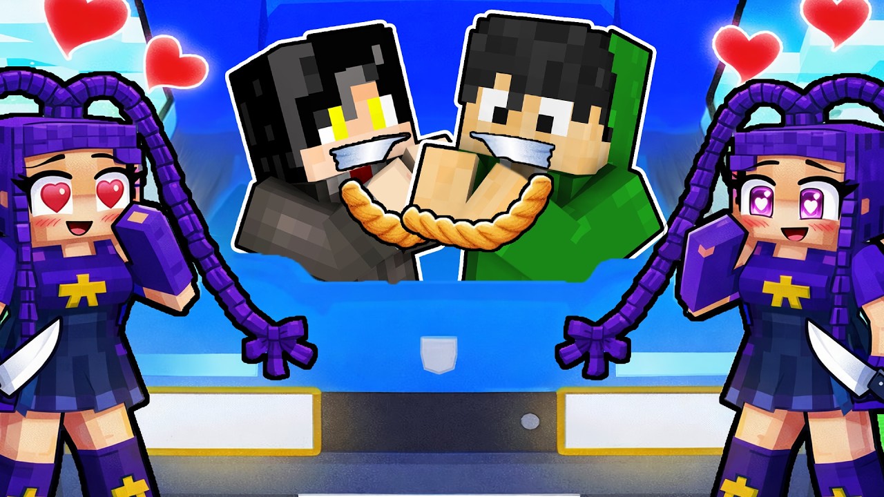 LILY LOVEBRAIDS Kidnapped Esoni and Clyde in MINECRAFT