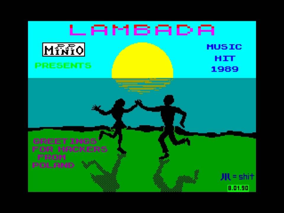 ZX Spectrum 128K, Lambada и немного бейсика HD