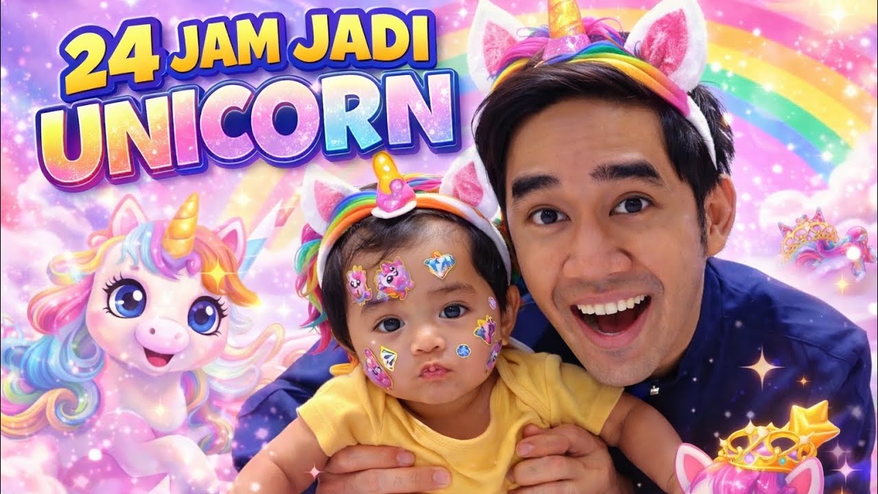 AKU BELI MAINAN UNICORN PALING MAHAL 😂 24 JAM JADI UNICORN 🦄