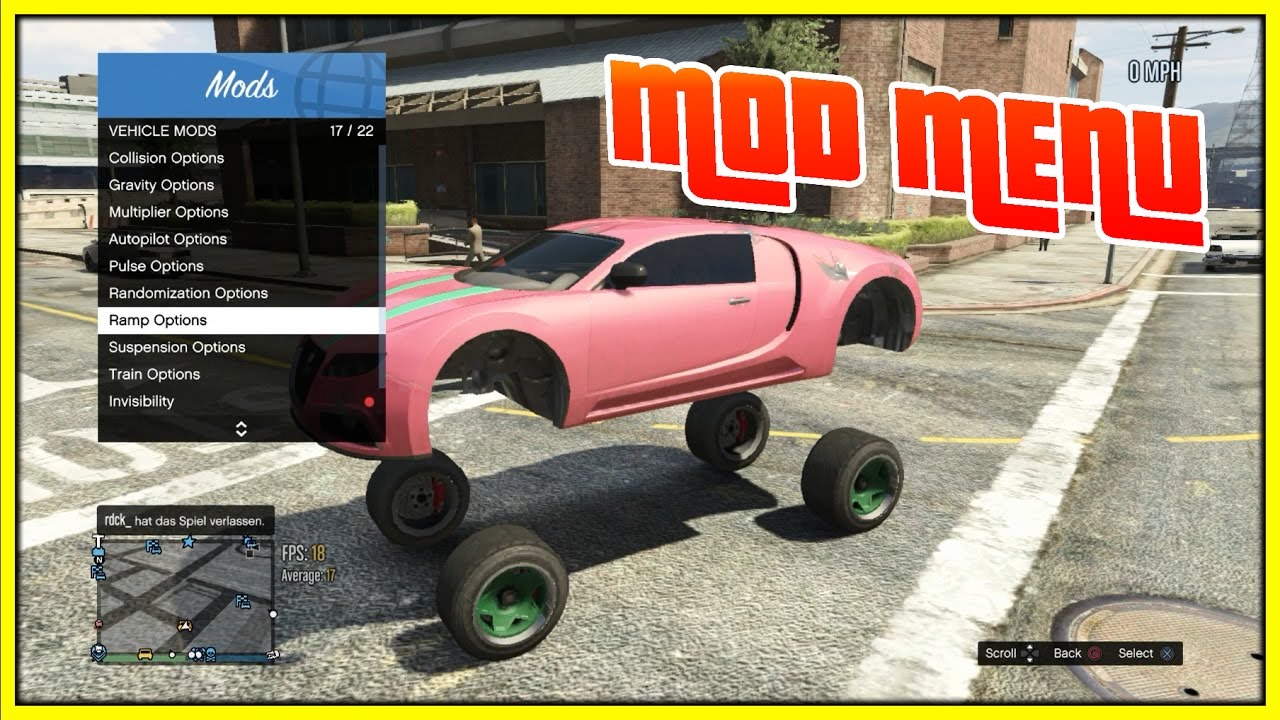 GTA 5 Online - LEXICON MOD MENU v3.1 | SPRX PS3 (GTA V MODS) + DOWNLOAD