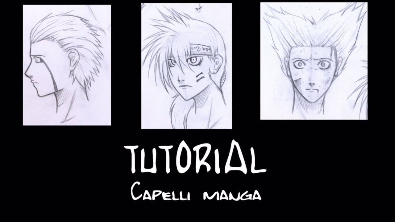 Tutorial Manga #07 - Disegnare capelli