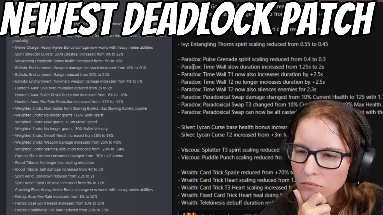Deadlock Got a HUGE Balance Update