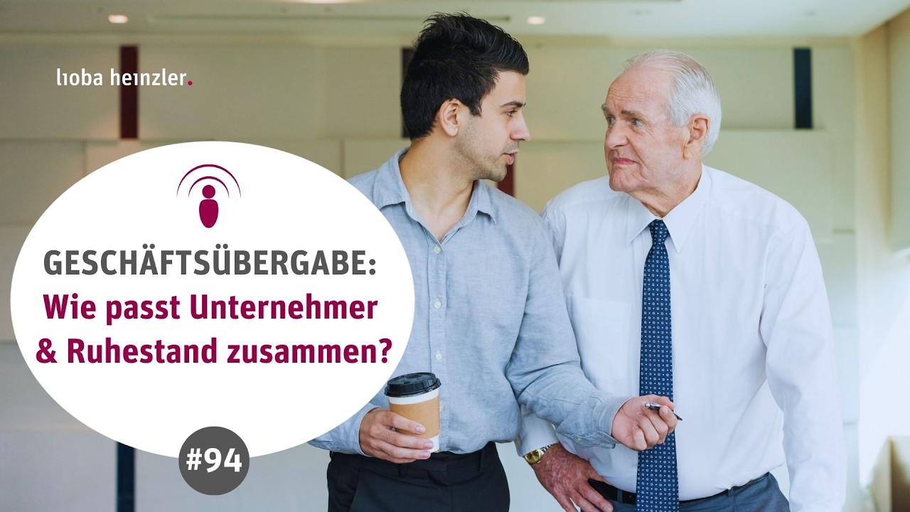 GESCHÄFTSÜBERGABE: Wie passt Unternehmer & Ruhestand zusammen?