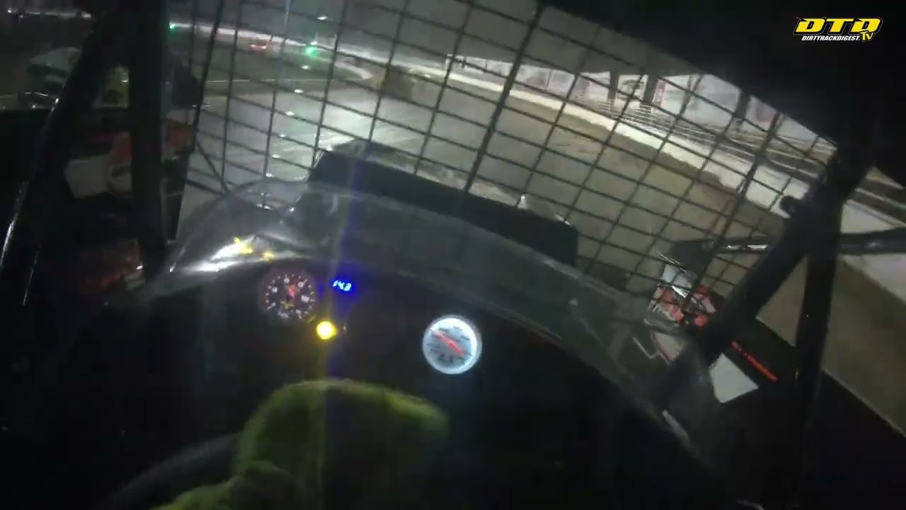 Super Dirt Week 53 Salute to the Troops 150 Helmet Camera Mat Williamson