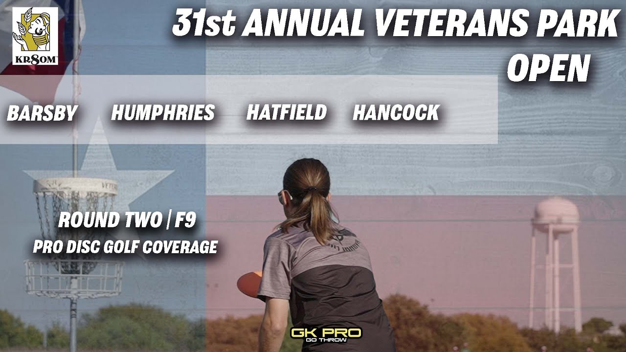 31st Veterans Park Open | RD2 F9 | Barsby, Humphries, Hatfield, Hancock | 2021 | GKpro | Disc Golf