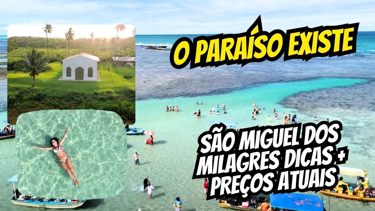 São Miguel dos Milagres: O Que Fazer, Onde Comer, Melhores Praias, Piscinas Naturais com Preços