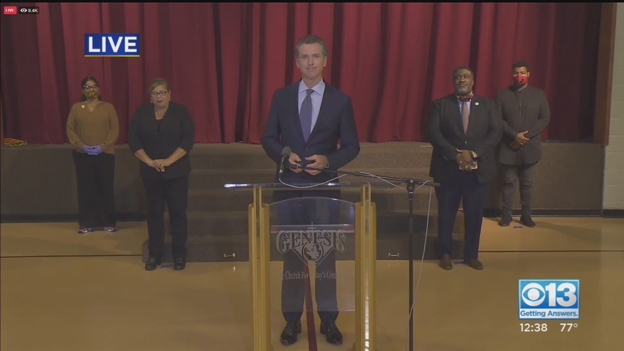 &lsquo;We Hear You&rsquo;: Gov. Newsom Addresses George Floyd Protests