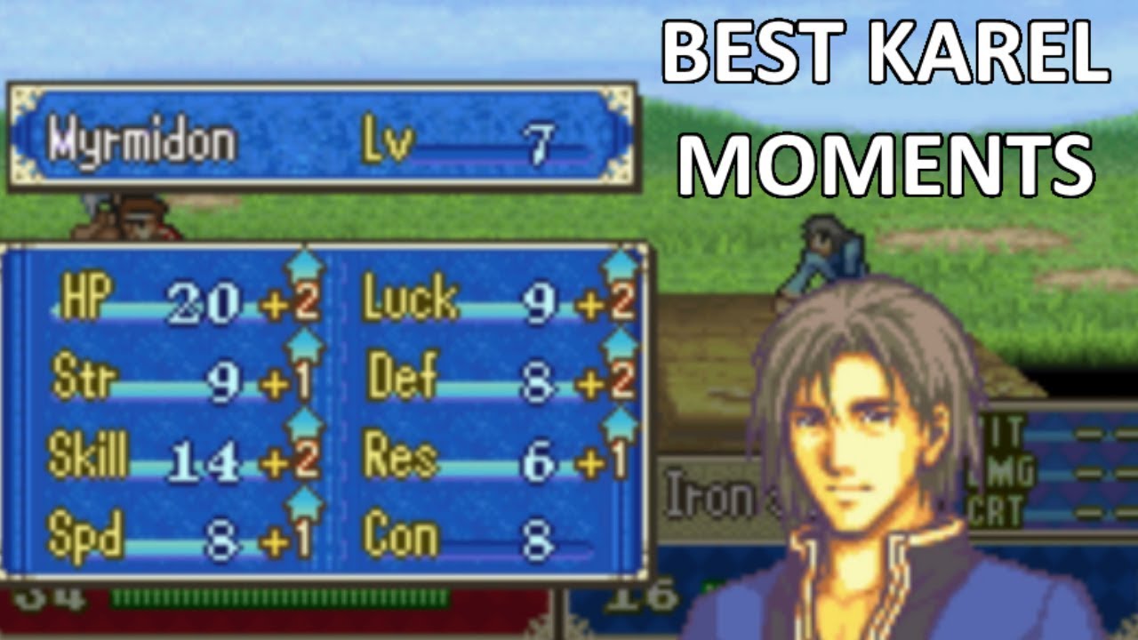 FE6 Reverse Recruitment Highlights: Best Karel Moments (Level-Ups & Promotions)