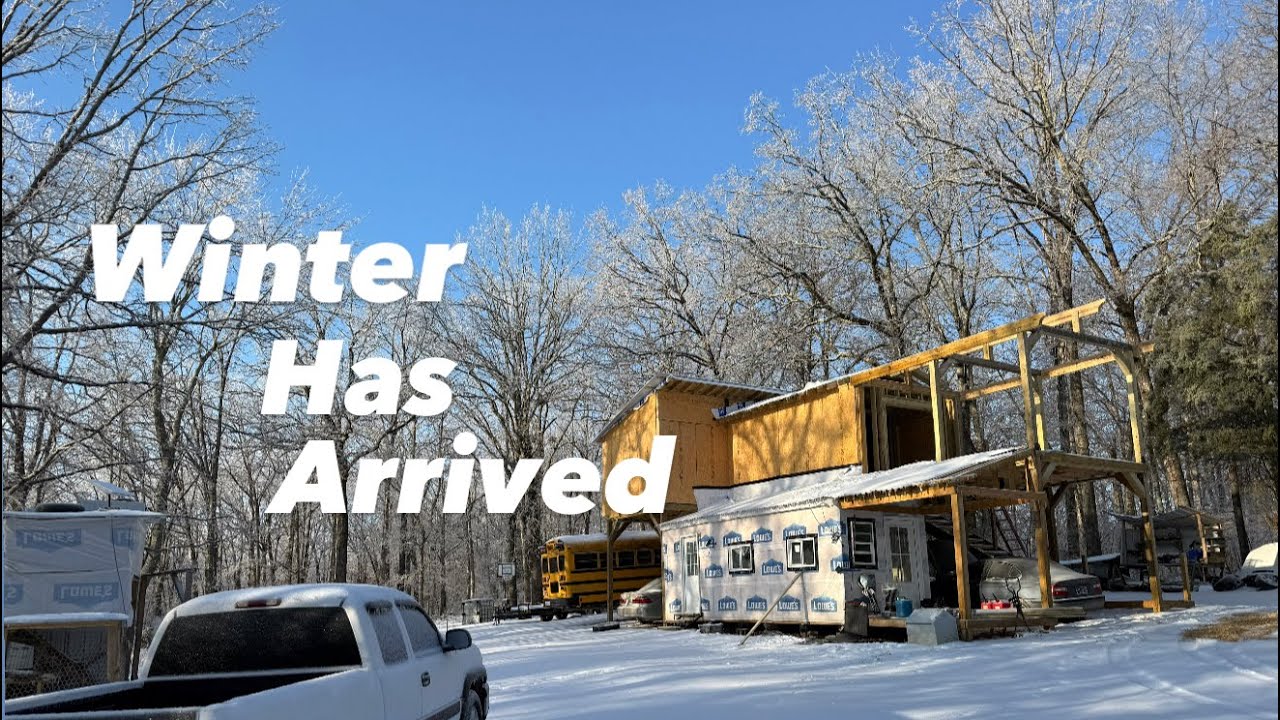 Surviving Winter in my OffGrid Cabin 2026 