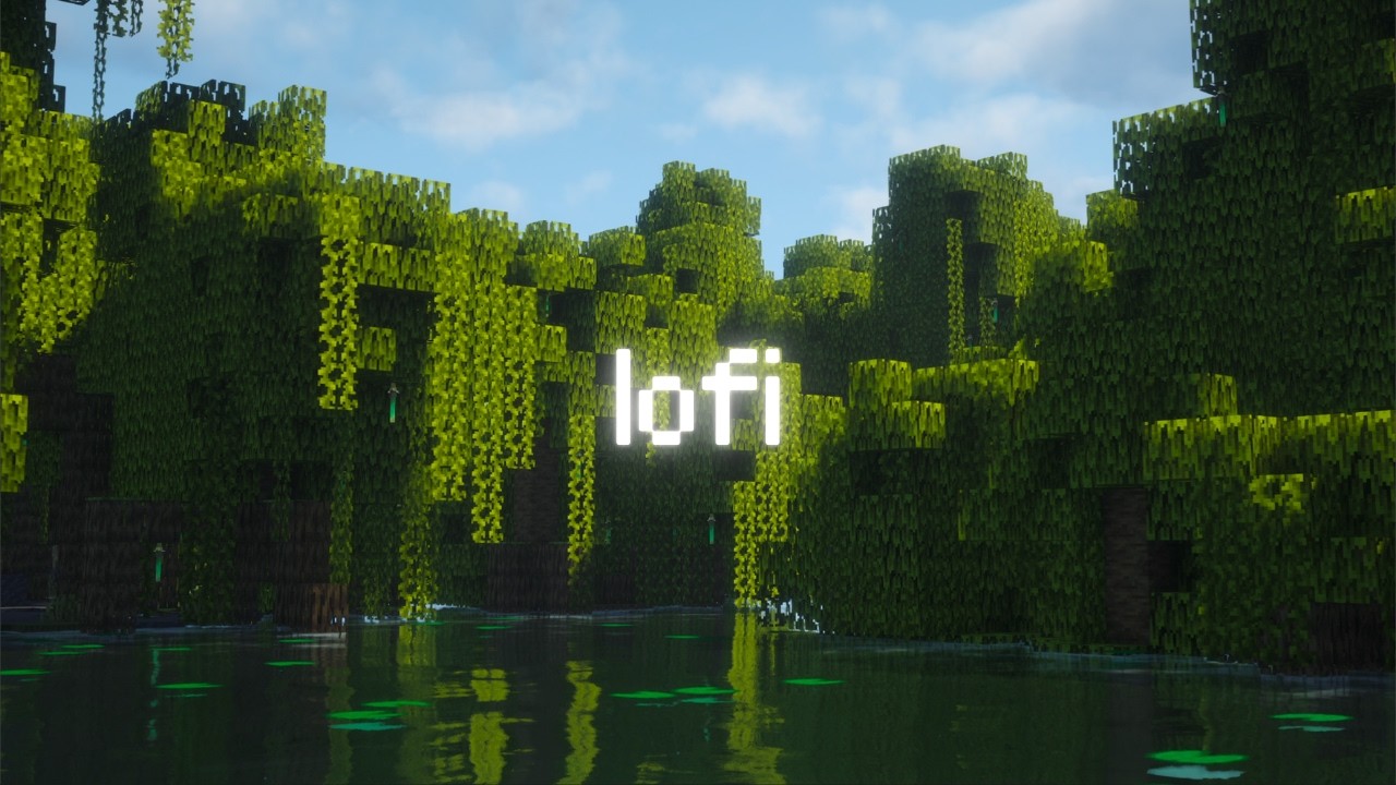 lofi to study/relax to - minecraft ambient lofi music - 𝓶𝓪𝓷𝓰𝓻𝓸𝓿𝓮 𝓼𝔀𝓪𝓶𝓹