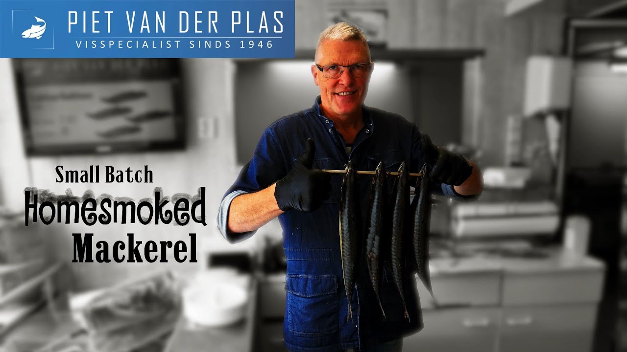 Makreel roken met Piet van der Plas