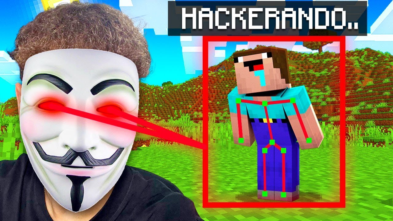 SONO DIVENTATO un HACKER per SPAVENTARE i GIOCATORI nel MIO SERVER MINECRAFT!