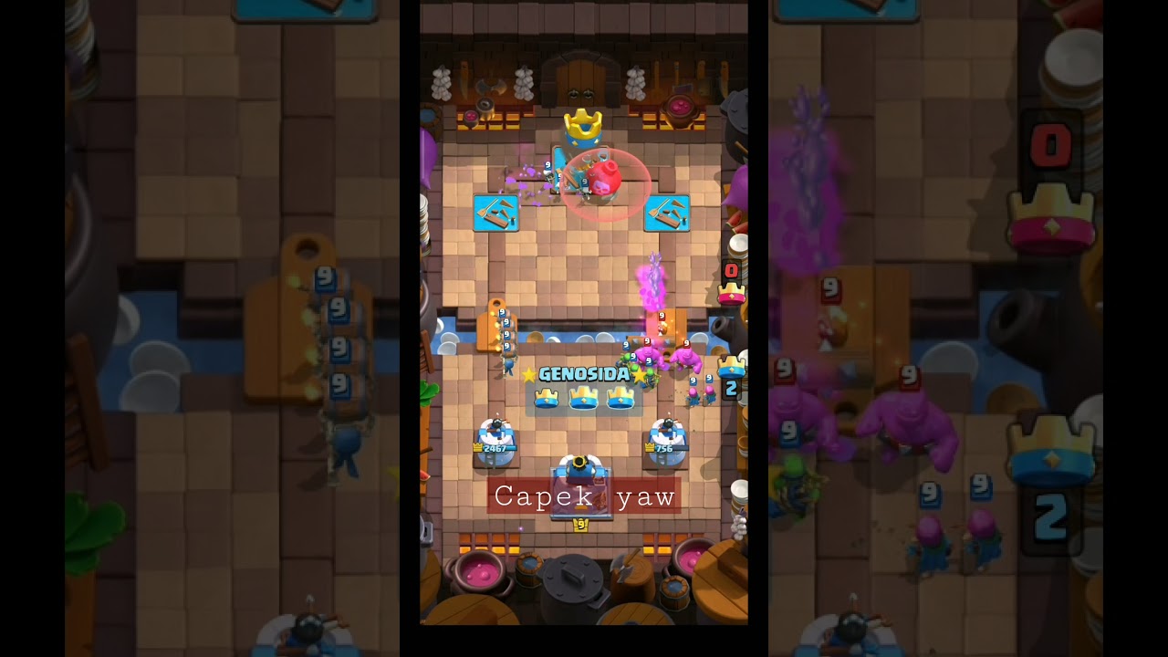 Calm Down, Don't Panic!!!! | CLASH ROYALE 
